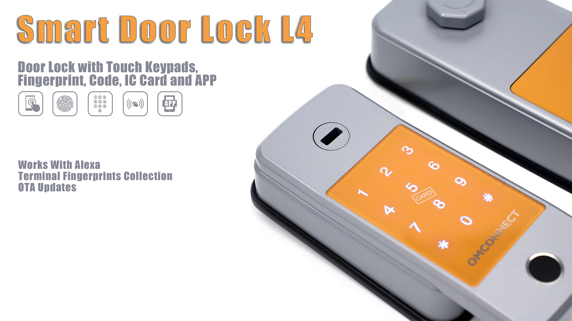 New Product Release - Smart Door Lock L4(图2)